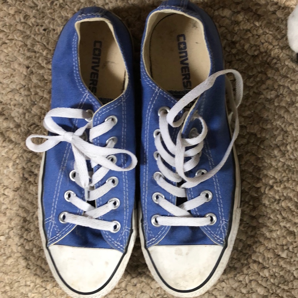 Bluish/purple Converse All Stars